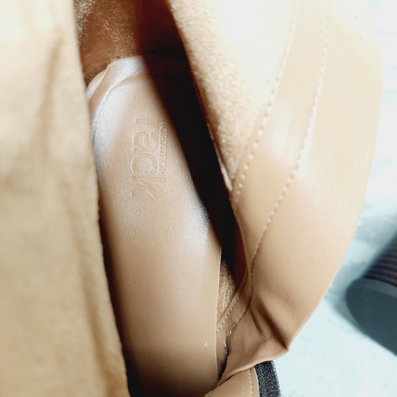 NEW Nordstrom RACK Virginia Block Heel Tall Boot In Brown Chocolate B393 - Picture 9 of 12